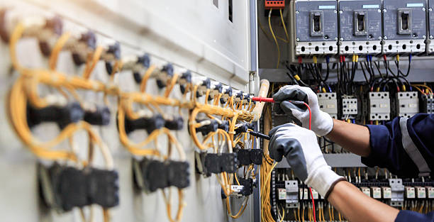 Professional Electrician technician working in Red Springs, NC